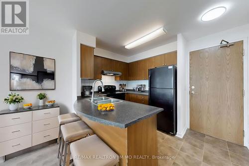 2205 - 5508 Yonge Street, Toronto, ON - Indoor Photo Showing Kitchen With Double Sink