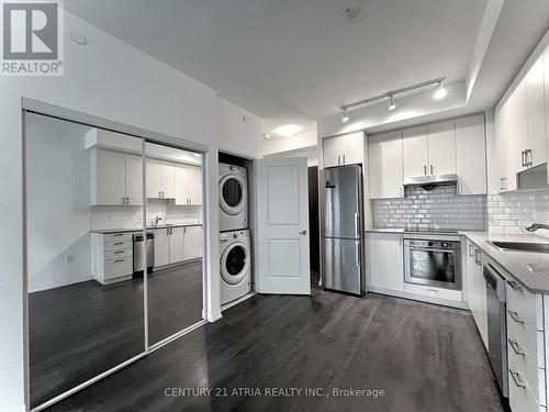 420 - 50 Ann O'Reilly Road, Toronto (Henry Farm), ON - Indoor Photo Showing Kitchen With Stainless Steel Kitchen With Upgraded Kitchen