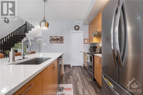 643 Cartographe Street, Ottawa, ON - Indoor Photo Showing Kitchen With Stainless Steel Kitchen