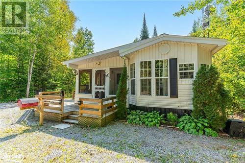 Year round home or cottage - 19 High Bush Road, Lake St. Peter, ON - Outdoor With Deck Patio Veranda