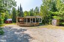 19 High Bush Road, Lake St. Peter, ON  - Outdoor With Deck Patio Veranda 