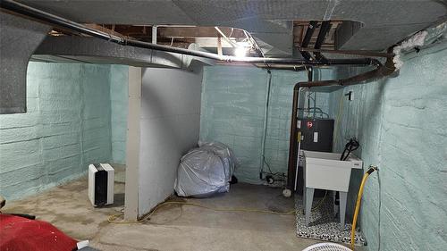 21 Government Road, Oak River, MB - Indoor Photo Showing Basement