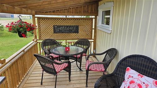 21 Government Road, Oak River, MB - Outdoor With Deck Patio Veranda With Exterior