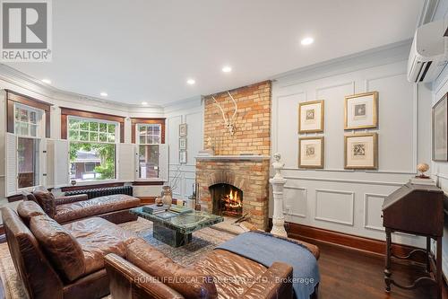 202 Sunnyside Avenue, Toronto (High Park-Swansea), ON - Indoor Photo Showing Other Room With Fireplace