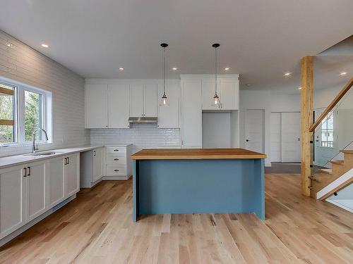 Cuisine - 1028 Rue Bissonnette, Saint-Blaise-Sur-Richelieu, QC - Indoor Photo Showing Kitchen With Upgraded Kitchen