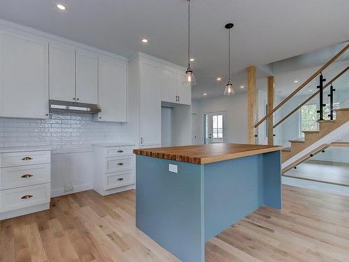 Cuisine - 1028 Rue Bissonnette, Saint-Blaise-Sur-Richelieu, QC - Indoor Photo Showing Kitchen With Upgraded Kitchen