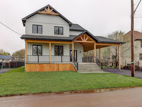 FaÃ§ade - 1028 Rue Bissonnette, Saint-Blaise-Sur-Richelieu, QC - Outdoor With Deck Patio Veranda