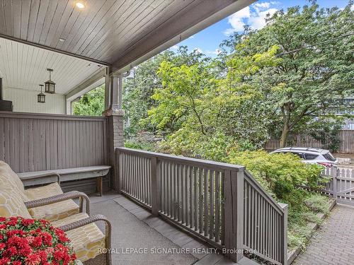 133 Boston Ave, Toronto, ON - Outdoor With Balcony With Deck Patio Veranda With Exterior