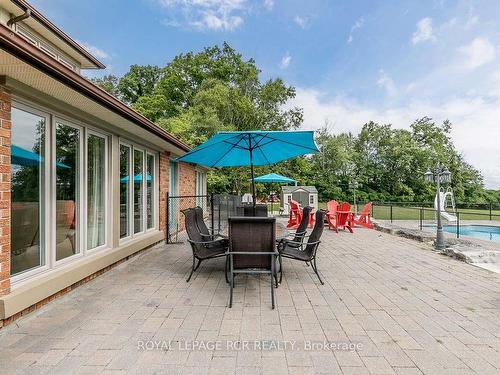 16365 Bathurst St, Newmarket, ON - Outdoor With In Ground Pool With Deck Patio Veranda