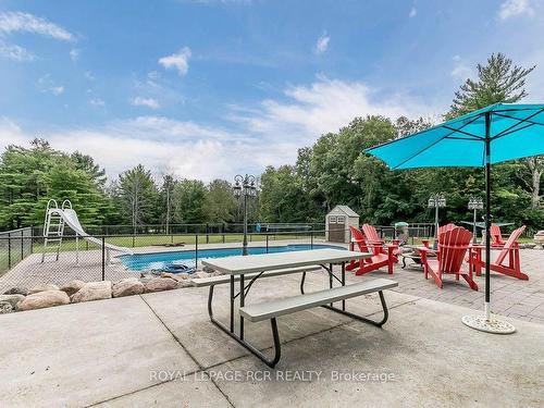 16365 Bathurst St, Newmarket, ON - Outdoor With In Ground Pool With Backyard