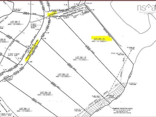 Lot 08-15 Crooked Lake Road, Richmond, NS 