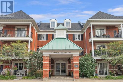 217 - 61 Clarington Boulevard, Clarington (Bowmanville), ON - Outdoor With Balcony With Facade