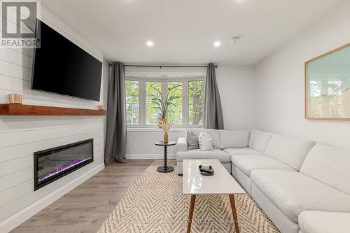 10 Spring Street, Prince Edward County (Picton), ON - Indoor Photo Showing Living Room With Fireplace