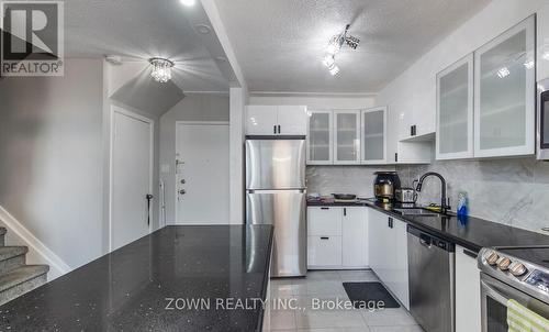 203 - 1050 Stainton Drive E, Mississauga, ON - Indoor Photo Showing Kitchen With Upgraded Kitchen