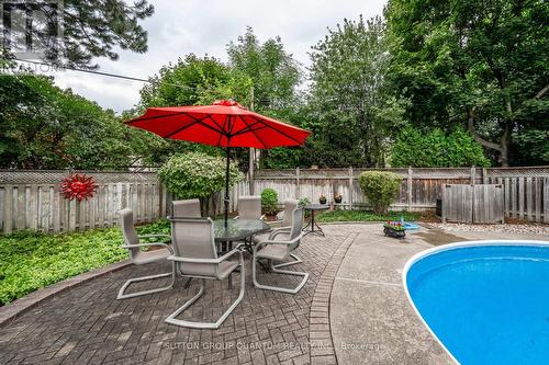 847 Edistel Crescent, Mississauga (Lorne Park), ON - Outdoor With In Ground Pool With Backyard