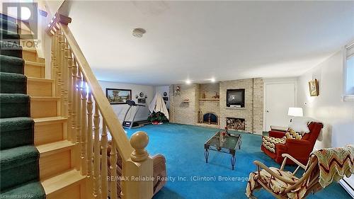 75551 Bluewater Highway, Bluewater (Bayfield), ON - Indoor Photo Showing Other Room With Fireplace