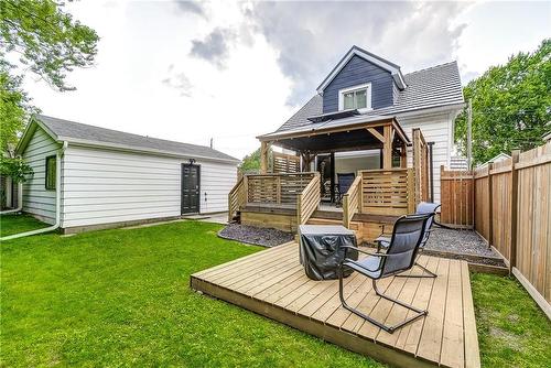 327 East 12Th Street, Hamilton, ON - Outdoor With Deck Patio Veranda With Exterior