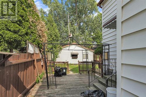 362 Janette Avenue, Windsor, ON - Outdoor With Deck Patio Veranda With Exterior