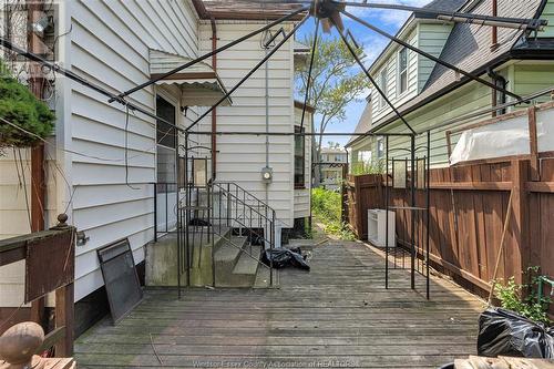 362 Janette Avenue, Windsor, ON - Outdoor With Deck Patio Veranda With Exterior