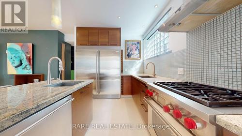 53 Argyle Street, Toronto (Trinity-Bellwoods), ON - Indoor Photo Showing Kitchen With Upgraded Kitchen