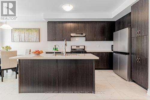 31 Liam Lane, Markham, ON - Indoor Photo Showing Kitchen With Double Sink