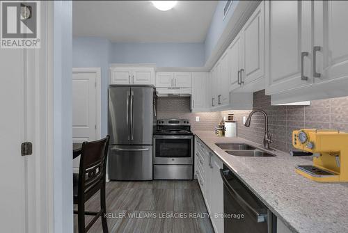 110 - 20 Koda Street, Barrie, ON - Indoor Photo Showing Kitchen With Double Sink With Upgraded Kitchen