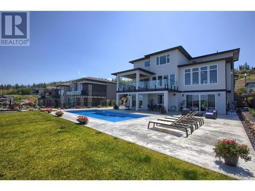 446 Hawk Hill Drive, Kelowna, BC - Outdoor With In Ground Pool With Deck Patio Veranda