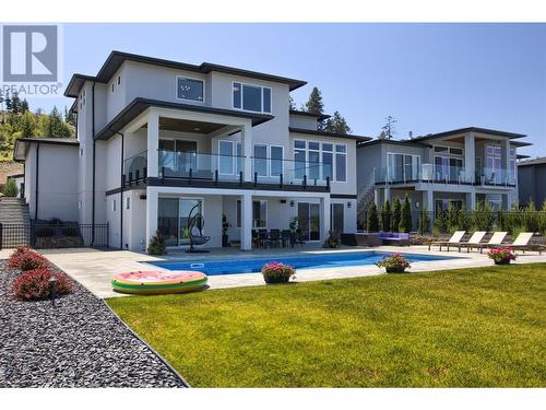 446 Hawk Hill Drive, Kelowna, BC - Outdoor With In Ground Pool