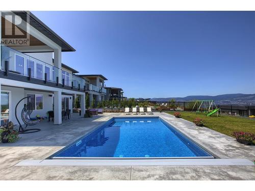 446 Hawk Hill Drive, Kelowna, BC - Outdoor With In Ground Pool