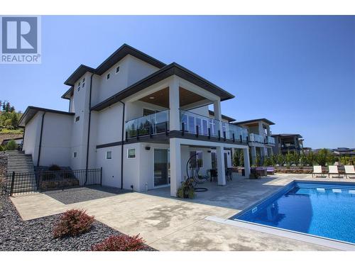 446 Hawk Hill Drive, Kelowna, BC - Outdoor With In Ground Pool