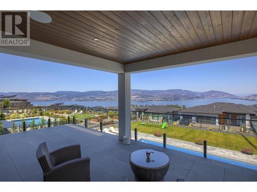 446 Hawk Hill Drive, Kelowna, BC - Outdoor With Body Of Water With Deck Patio Veranda With View With Exterior