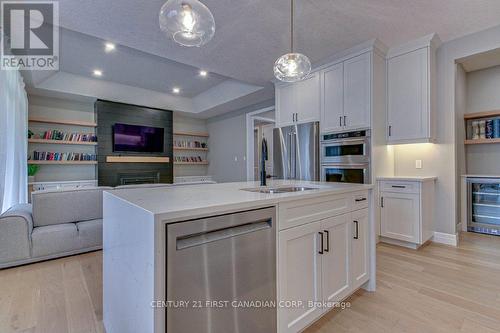 6 Aspen Circle, Thames Centre (Thorndale), ON - Indoor Photo Showing Kitchen With Double Sink