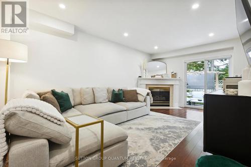 11 - 78 Pirie Drive, Hamilton, ON - Indoor Photo Showing Living Room With Fireplace