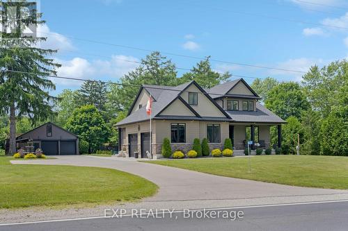 8037 Springwater Road, Aylmer, ON - Outdoor With Deck Patio Veranda With Facade