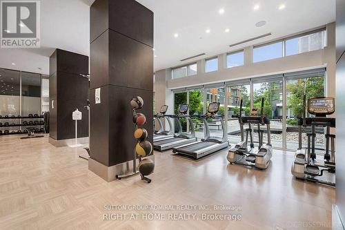 1007 - 88 Sheppard Avenue E, Toronto, ON - Indoor Photo Showing Gym Room