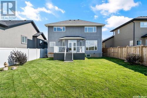 315 Mahabir Court, Saskatoon, SK - Outdoor With Deck Patio Veranda With Exterior