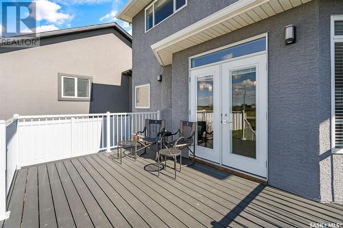 315 Mahabir Court, Saskatoon, SK - Outdoor With Deck Patio Veranda With Exterior