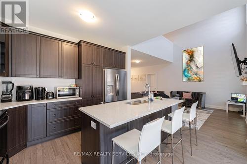 63 Jazzberry Road, Brampton (Sandringham-Wellington), ON - Indoor Photo Showing Kitchen With Double Sink