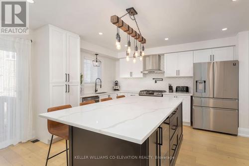 58 - 2280 Baronwood Drive, Oakville, ON - Indoor Photo Showing Kitchen With Upgraded Kitchen