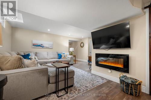 43 Jordan Drive, Cambridge, ON - Indoor Photo Showing Living Room With Fireplace