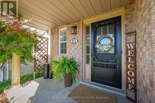 43 Jordan Drive, Cambridge, ON - Outdoor With Deck Patio Veranda With Exterior