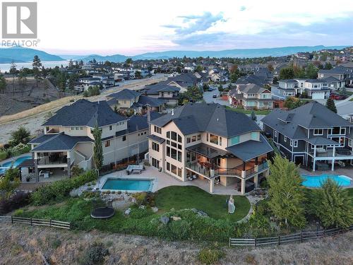 373 Farron Court, Kelowna, BC - Outdoor With In Ground Pool With View