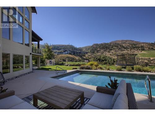 373 Farron Court, Kelowna, BC - Outdoor With In Ground Pool With Deck Patio Veranda