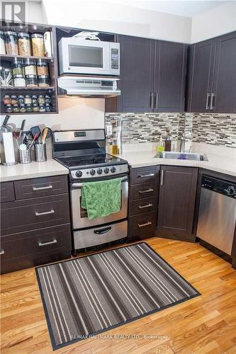 67 Gainsborough Road, Toronto (Woodbine Corridor), ON - Indoor Photo Showing Kitchen With Double Sink