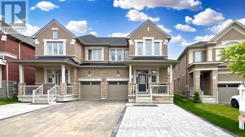 350 Chouinard Way, Aurora, ON - Outdoor With Deck Patio Veranda With Facade