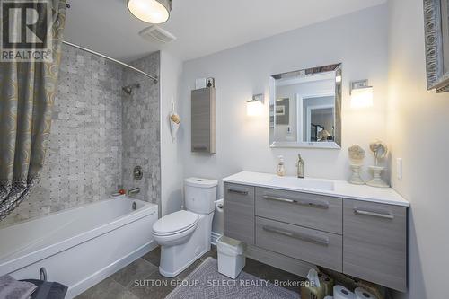 Lower bathroom has heated floor and touch tap - 5 - 578 Mcgarrell Place, London, ON - Indoor Photo Showing Bathroom