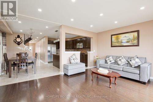 10 Davenhill Road, Brampton (Brampton East), ON - Indoor Photo Showing Living Room