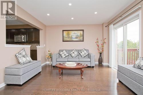 10 Davenhill Road, Brampton (Brampton East), ON - Indoor Photo Showing Living Room