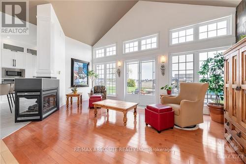 1367 Ste Marie Road, Russell, ON - Indoor Photo Showing Other Room With Fireplace