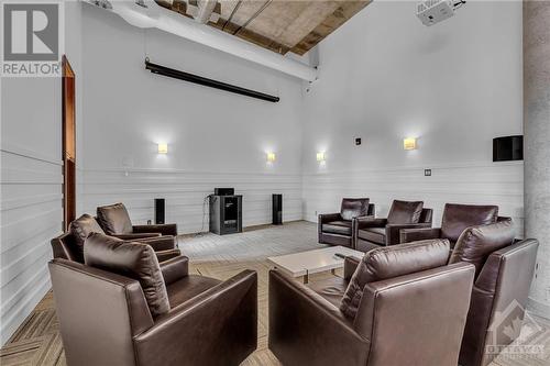 Theatre Room. - 354 Gladstone Avenue Unit#415, Ottawa, ON - Indoor